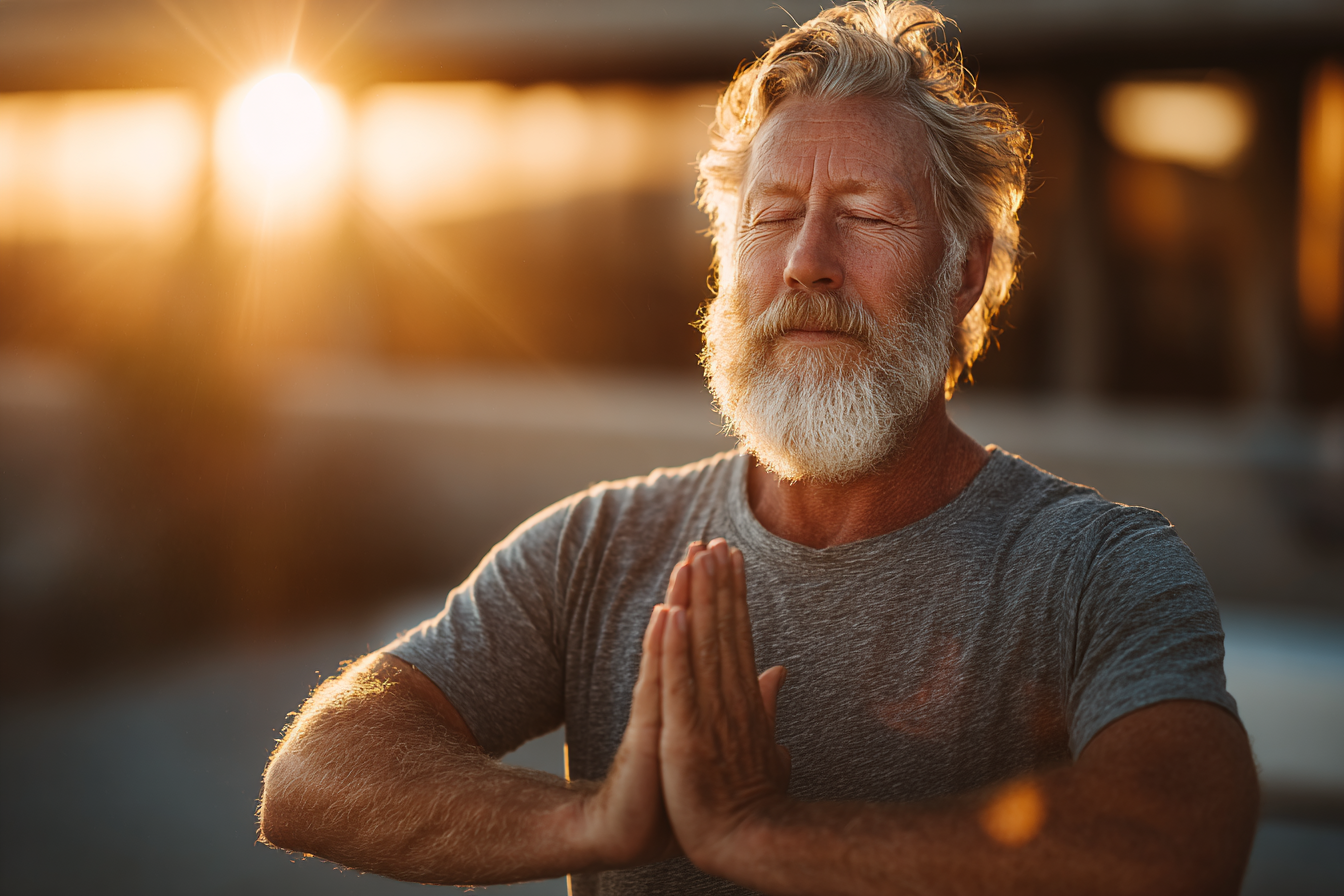 Консультація з інструктором йоги для людей старшого віку
